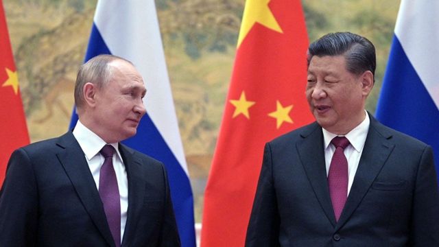 Poutine et Xi Jinping.