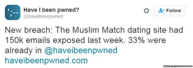 Screen grab of Troy Hunt's tweet