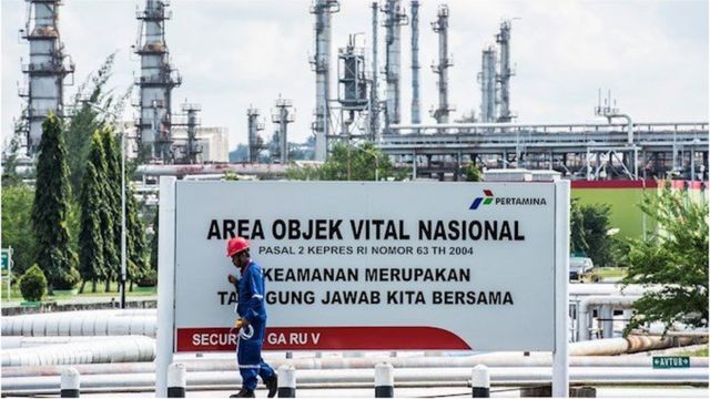 Ilustrasi area objek vital nasional.