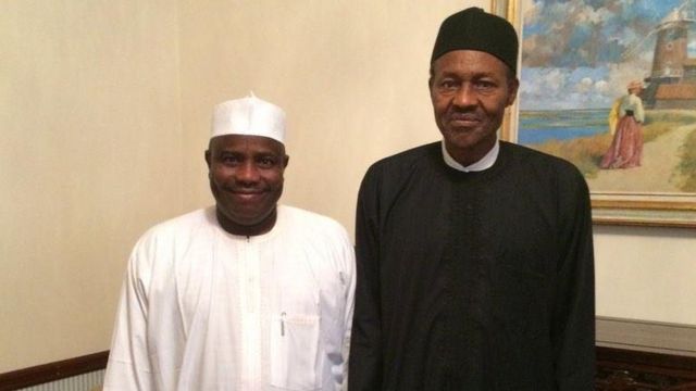 Aminu Tabuwal and Buhari