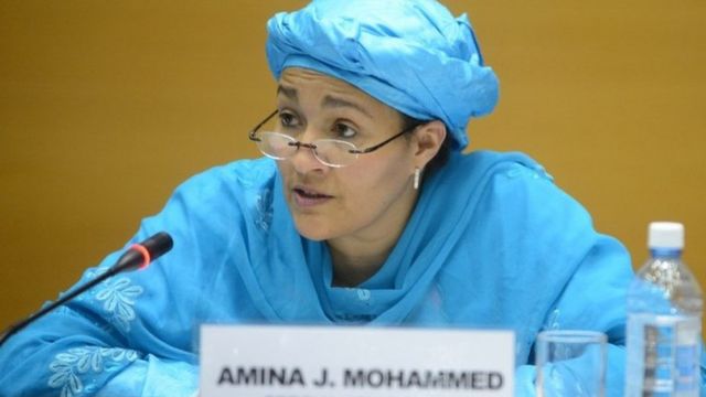 Ministar Muhalli na Najeriya Amina Mohammed