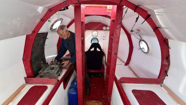 Интерьер бочки Жан-Жака Савина