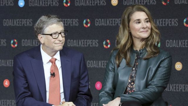 Bill y Melinda Gates, en 2018.