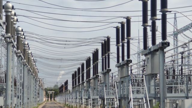 Electrical substation in Sumy