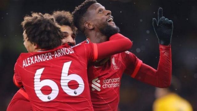 'Yan wasan Liverpool da Divock Origi