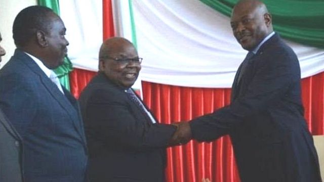 Mkapa na perezida Nkurunziza