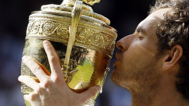 Andy Murray bubaye ubwa kabiri atsinda ihiganwa rya Wimbledon