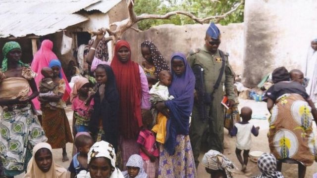 Yaran da sojoji suka ceto a hannun Boko Haram