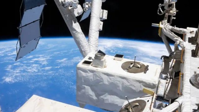 GEDI acoplado a la Estación Espacial Internacional