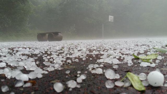 西班牙幼儿被冰雹砸死 为什么冰雹越来越大、灾害愈加频繁？(photo:BBC)