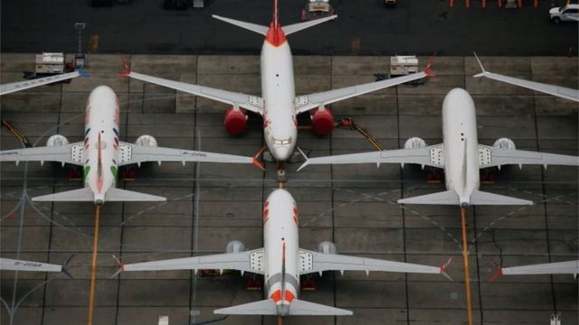 Самолеты Boeing 737 MAX были временно выведены из эксплуатации в марте 2019 года