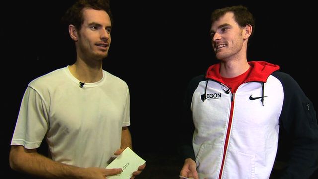 Andy Murray and brother Jamie Murray