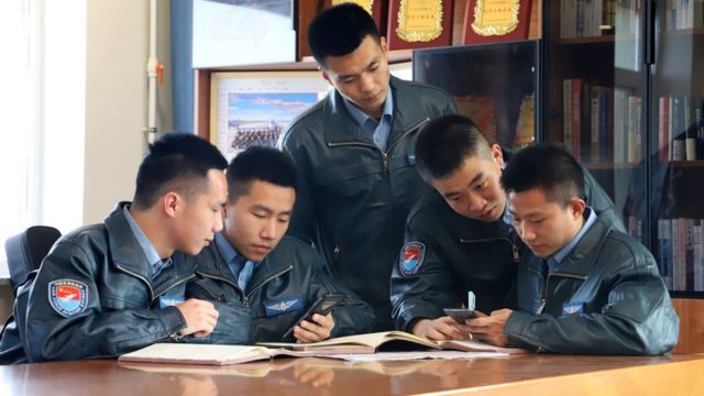 据知部分培训是在中国境内进行。(photo:BBC)