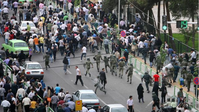 مظاهرات في إيران