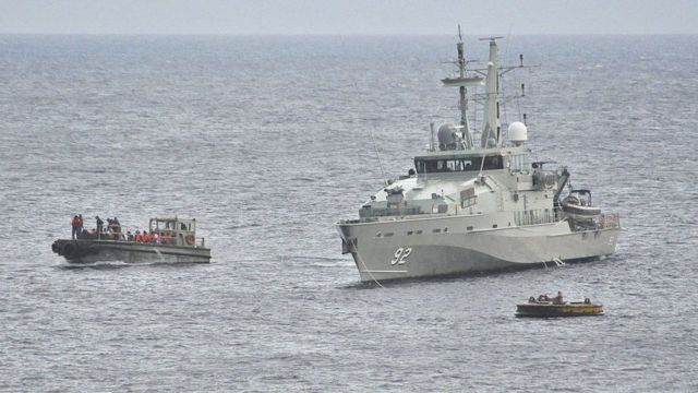 Uhamiaji katika bahari ya pacific