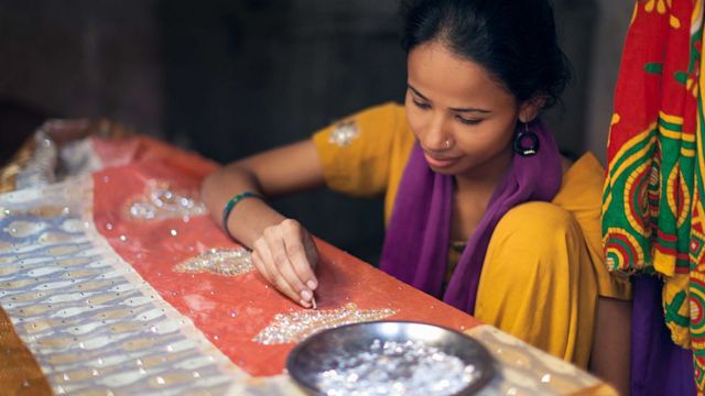 બનારસી આર્ટિસ્ટની તસવીર