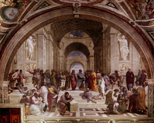 "La Escuela de Atenas", de Rafael