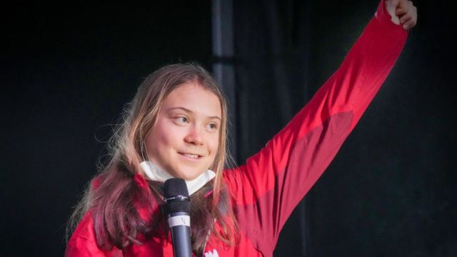 La ambientalista Greta Thunberg