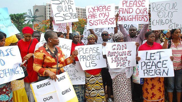 Protesto em Abuja