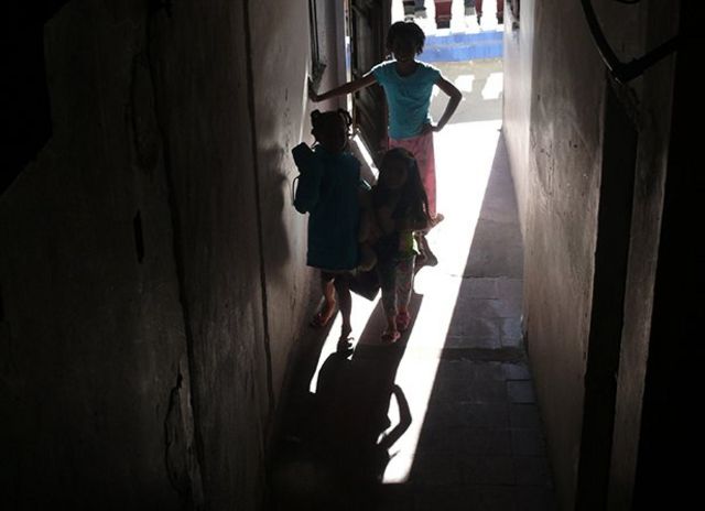 Niños de refugiados