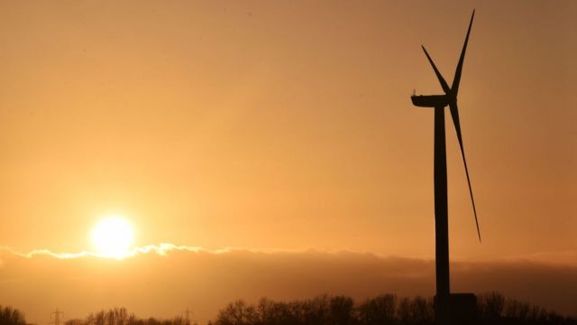 Turbina de energía eólica