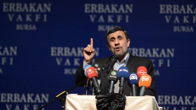 Tsohon shugaban kasar Iran, Mahmoud Ahmadinejad