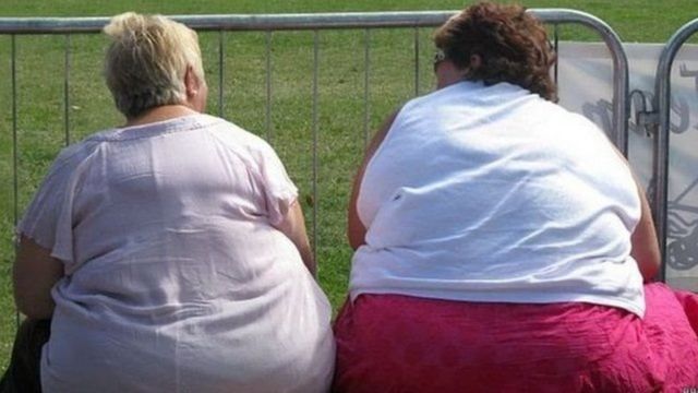overweight people