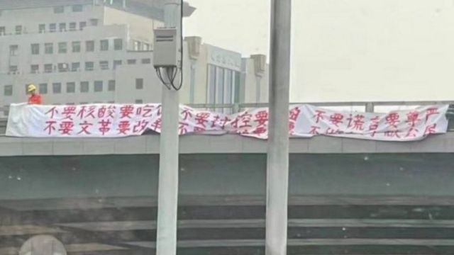 Beijing Sitong Bridge protest