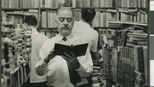 Carlos Ribeiro na livraria São José
