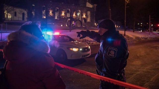 Deux hommes cagoulés ont tiré sur des fidèles dimanche à la mosquée de Québec