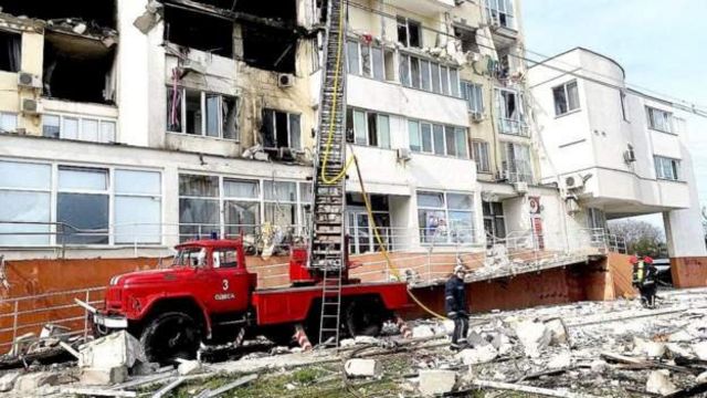 乌克兰当局将调查敖德萨住宅楼遭俄罗斯袭击事件