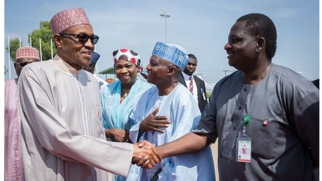 buhari, nigeria, santé