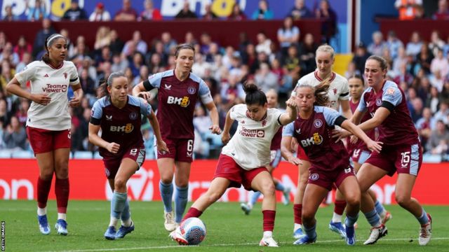 Aston Villa women to wear Castore home kit for WSL opener as