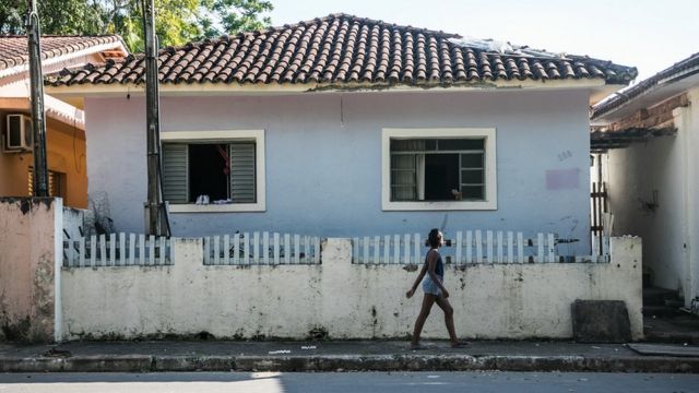 Casa em que Bolsonaro morou em Eldorado