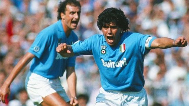 Diego Maradona at Napoli