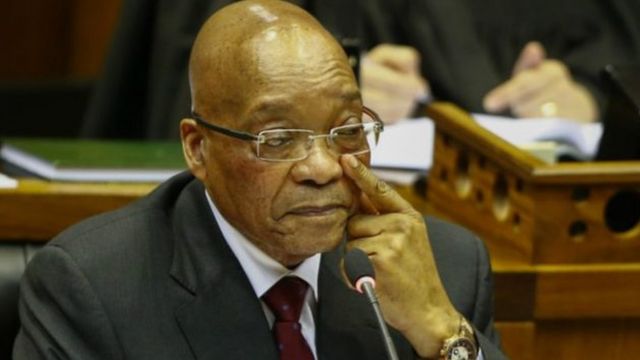 Rais Jacob Zuma wa Afrika Kusini