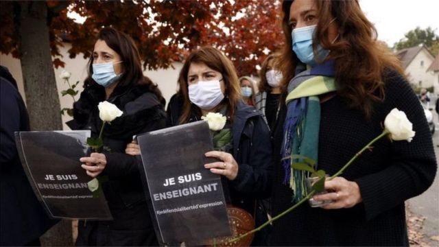 aljornal.com - الجورنال - ذبح مدرس قرب باريس: السلطات الفرنسية تعتقل شخصا جديدا في القضية ينتشر وسم "أنا مدرس" بين الفرنسيين على مواقع التواصل الاجتماعي