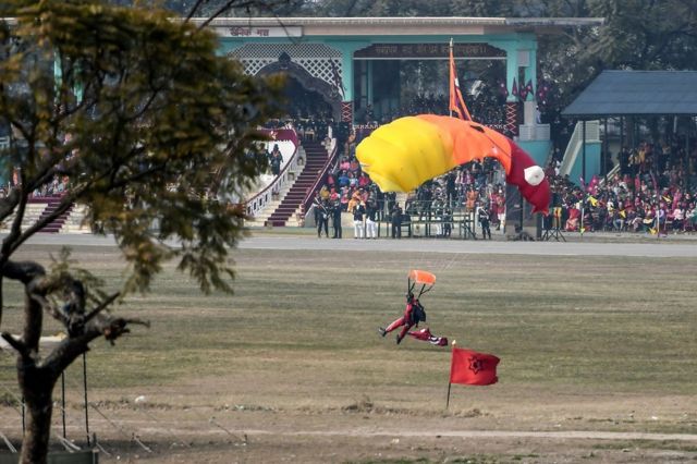 सेना दिवसको अभ्यास