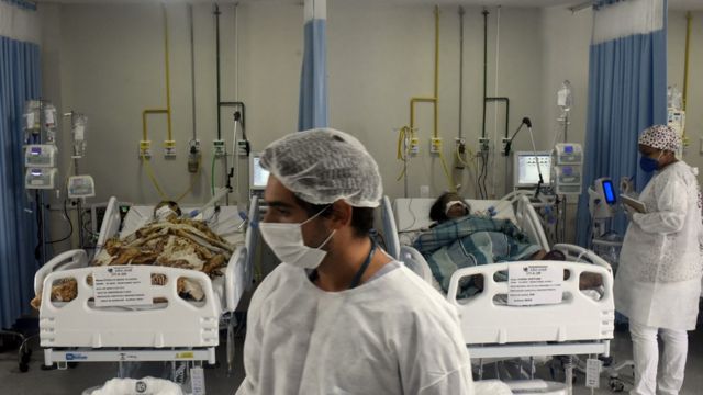Pacientes em UTI do Rio de Janeiro