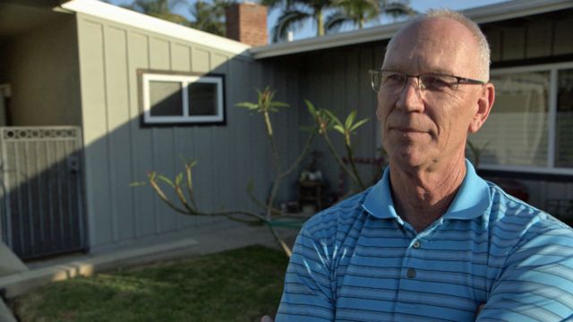 Jerry Maiques, vecino de Roger Curry en un suburbio de Los Ángeles, EE.UU.