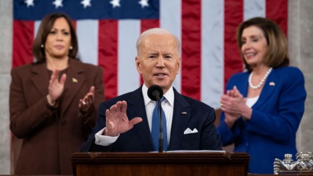 Biden faz discurso em Washington