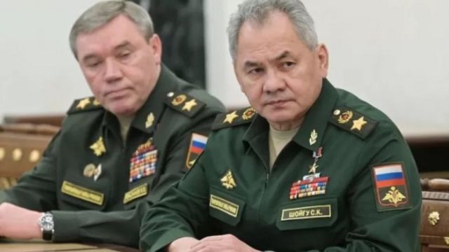 Russian Defense Minister Sergei Shoigu and Chief of Staff Valery Gerasimov have faced criticism for their handling of the war