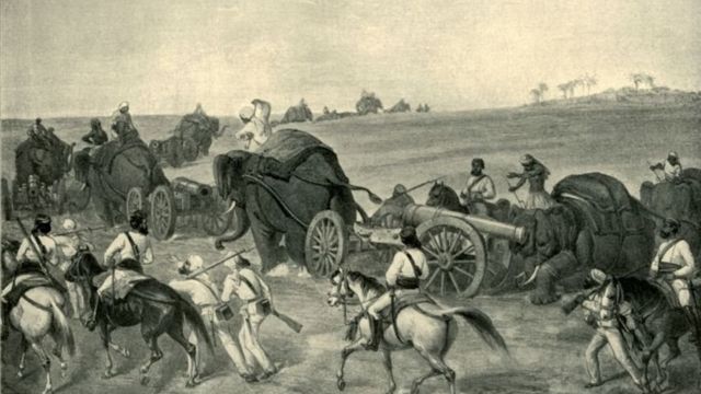 டெல்லியில் மரணதாண்டவத்திற்கு காரணமான சிப்பாய்க் கலகம் 1857