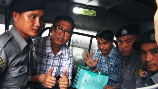 Myanmar, tự do báo chí, Reuters