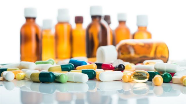 File picture of antibiotic pills