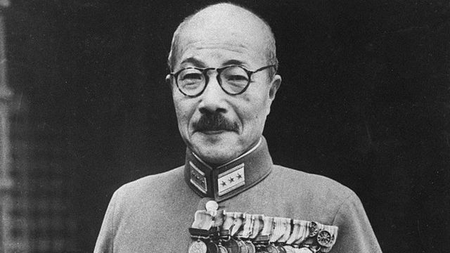 Japan`s wartime Prime Minister Hideki Tojo, pictured in the 1940s