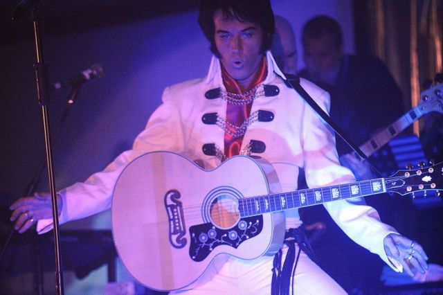 Elvis impersonator