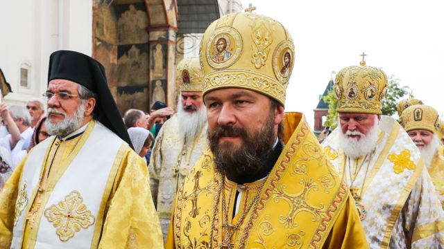 Глава отдела внешних церковных связей РПЦ митрополит Иларион