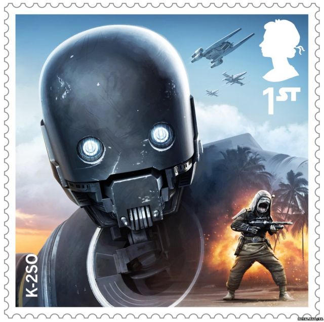 Special Star Wars stamps will be released in October to mark The