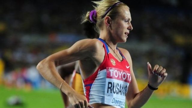 Russia athlete